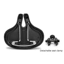 Bike No Nasal Seat Mountain Bike Saddle Comfortable Shock Absorption Bicycle Outdoor Cycling Accessories Saddle(Fluorescent Green)