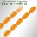 50 PCS/Set Wild Fishing Sports High-Elastic Space Bean Fishing Bait Fish Floating Tools Outdoor Fishing Tackle Accessories, Specification: Small(Rubber)