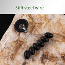 50 PCS/Set Wild Fishing Sports High-Elastic Space Bean Fishing Bait Fish Floating Tools Outdoor Fishing Tackle Accessories, Specification: Small(Rubber)