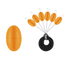 50 PCS/Set Wild Fishing Sports High-Elastic Space Bean Fishing Bait Fish Floating Tools Outdoor Fishing Tackle Accessories, Specification: Smaller(Oxford)