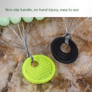 50 PCS/Set Wild Fishing Sports High-Elastic Space Bean Fishing Bait Fish Floating Tools Outdoor Fishing Tackle Accessories, Specification: Smaller(Silicone Luminous)
