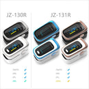 Finger Pulse Oximeter Finger Pulse Blood Oxygen Saturation Monitor, Colour: 130R Silver White(English Manual)