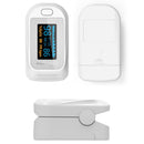 JZ-133R Finger Pulse Oximeter Finger-Type Blood Oxygen Saturation Monitor, Colour: White(English Manual)