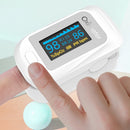 JZ-133R Finger Pulse Oximeter Finger-Type Blood Oxygen Saturation Monitor, Colour: White(English Manual)