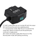 H507 Driving Recorder OBD Step-down Line Car ACC Three-Core Power Cord 12/24V To 5V 3A Low Pressure Protection Line, Specification: Micro Straight