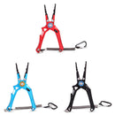 Multifunctional Open-Loop Lead-Pressing Fishing Pliers With Lock(Red)