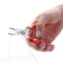 3 PCS Stainless Steel Fishing Curved Nose Pliers Outdoor Fishing Line Scissors(Black)