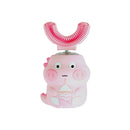 REMAX GH-14 Smart U-shaped Children Toothbrush Soft Hair Waterproof Cartoon Electric Toothbrush(Pink)