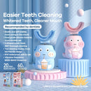 REMAX GH-14 Smart U-shaped Children Toothbrush Soft Hair Waterproof Cartoon Electric Toothbrush(Pink)