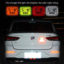 2 Sets Motorcycle Bicycle Lahua Reflective Sticker Children Balance Scooter Luminous Reflective Decorative Sticker(Triangular White)