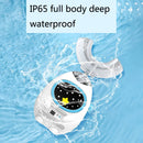 T5-1102 Automatic U-Shaped Baby Electric Toothbrush Smart Voice Sonic Waterproof Toothbrush(Blue)