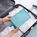 PU Waterproof Cosmetic Bag Large Capacity Travel Portable Toiletry Storage Bag, Specification: 24x14x8cm(Yellow)