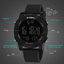 SYNOKE 9002 Men Outdoor Waterproof Sports Watch Multifunctional Luminous Digital Watch(Army Green)