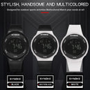 SYNOKE 9199 Student Waterproof Luminous LED Electronic Watch(Black White)