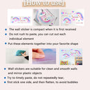 ZSZ1198B Night Light Moon Butterfly Wall Stickers Children Room Bedroom Simple Decorative Wall Stickers, Specification: 28x32cm
