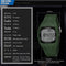 SYNOKE 9105 Multifunctional Sports Time Record Waterproof Pedometer Electronic Watch(Black)