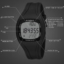 SYNOKE 9105 Multifunctional Sports Time Record Waterproof Pedometer Electronic Watch(Navy Blue)
