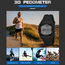 SYNOKE 9105 Multifunctional Sports Time Record Waterproof Pedometer Electronic Watch(Army Green)