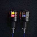 Motorcycle Universal Modified LED Hand Blocks Light(Double Lamp Red)
