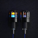 Motorcycle Universal Modified LED Hand Blocks Light(Double Lamp Blue)