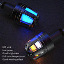 Motorcycle Universal Modified LED Hand Blocks Light(Single Lamp Red)