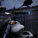Motorcycle Universal Modified LED Hand Blocks Light(Single Lamp Blue)
