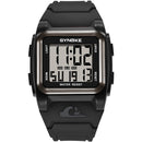 SYNOKE 9803 Square Large Screen Retro Sports Electronic Watch Men Outdoor Luminous Waterproof Multi-Function Watch(Black)