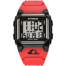 SYNOKE 9803 Square Large Screen Retro Sports Electronic Watch Men Outdoor Luminous Waterproof Multi-Function Watch(Red)