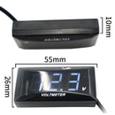 12-150V Motorcycle LCD Display Voltage(Red Light)