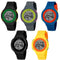 SYNOKE 67866 Swimming Waterproof Porous Breathable Silicone Strap Sports LED Electronic Watch(Black)