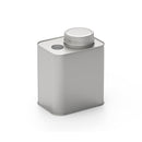 3 PCS Square Tinplate Metal Sealed Cans Coffee Bean Powder Tin Cans, Specification: With Air Valve