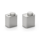 3 PCS Square Tinplate Metal Sealed Cans Coffee Bean Powder Tin Cans, Specification: Without Air Valve