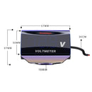 SUMOCHEPIN SMCP101 8-150V Motorcycle Modified Voltmeter LED Digital Display Electric Pressure Meter, Colour: Colorful Bracket+Red Voltmeter