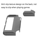 KJH NS-063 Game Console TPU Protective Shell Consoles Anti-Skid Anti-Fall Protective Cover For Switch OLED(Black)