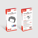 KJH NS-063 Game Console TPU Protective Shell Consoles Anti-Skid Anti-Fall Protective Cover For Switch OLED(Black)