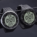 SYNOKE 9007 Men Outdoor Large Dial Shockproof And Drop Resistant Sports Electronic Watch(Black)