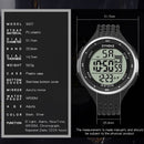 SYNOKE 9007 Men Outdoor Large Dial Shockproof And Drop Resistant Sports Electronic Watch(Silver)