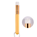 6 PCS Soft Hair Nasal Washing Brush To Remove Blackheads And Deep Cleansing Nose Pore Shrinkage Cleaning Brush( Flower Head Gold)