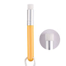6 PCS Soft Hair Nasal Washing Brush To Remove Blackheads And Deep Cleansing Nose Pore Shrinkage Cleaning Brush( Flat Head Yellow Silver)