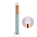 6 PCS Soft Hair Nasal Washing Brush To Remove Blackheads And Deep Cleansing Nose Pore Shrinkage Cleaning Brush(Protruding Head Green Gold)