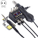 Hot Air Desoldering Station Dual Digital Display Two In One Temperature Control Electric Soldering Iron Soldering Station, EU Plug
