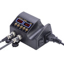 Hot Air Desoldering Station Dual Digital Display Two In One Temperature Control Electric Soldering Iron Soldering Station, EU Plug