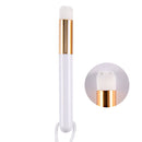 6 PCS Soft Hair Nasal Washing Brush To Remove Blackheads And Deep Cleansing Nose Pore Shrinkage Cleaning Brush, Exterior color: Flower Head White Gold