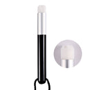 6 PCS Soft Hair Nasal Washing Brush To Remove Blackheads And Deep Cleansing Nose Pore Shrinkage Cleaning Brush, Exterior color: Flower Head Black Silver