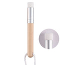 6 PCS Soft Hair Nasal Washing Brush To Remove Blackheads And Deep Cleansing Nose Pore Shrinkage Cleaning Brush, Exterior color: Flat Head Wood Silver