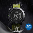 SYNOKE 9658 Student Outdoor Multi-Function Waterproof Large Dial Sports Electronic Watch(Black)