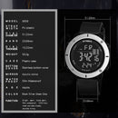 SYNOKE 9658 Student Outdoor Multi-Function Waterproof Large Dial Sports Electronic Watch(Military Green)