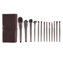 Makeup Brush Beginner Trimming Loose Powder Brush Eye Shadow Brush Makeup Brush,Styleï¼š 14 In 1 With PU Bag