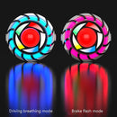 SMCP-7770 Angel Eye LED Motorcycle Light Electric Car Light Accessories Universal Taillights(Blue)