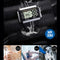 SYNOKE 9222 Men Large Screen Square Multi-Function Waterproof Luminous Electronic Watch(Blue)